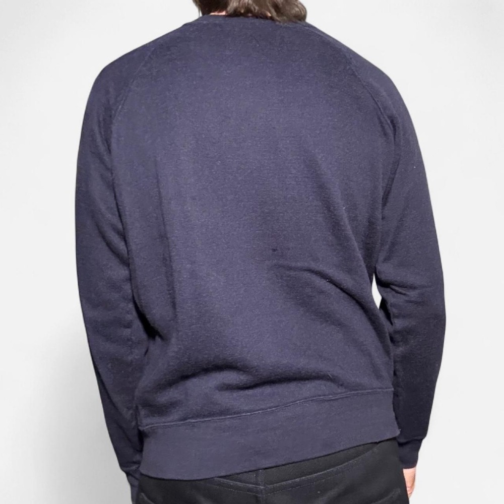 Vintage 1970s Navy blue Stratford Upon Avon William Shakespeare crewneck - Picture 3 of 8